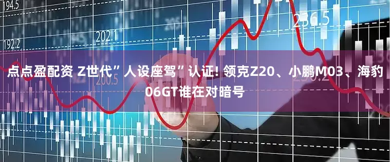 点点盈配资 Z世代”人设座驾”认证! 领克Z20、小鹏M03、海豹06GT谁在对暗号